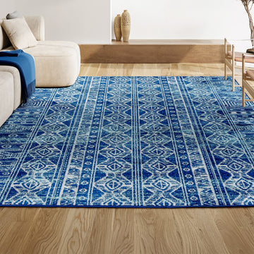Modern Persian Boho Vintage Tribal Area Rug